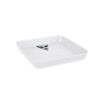 loft urban saucer square 22cm white